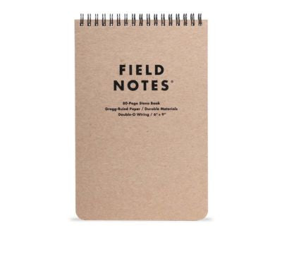 FIELD NOTES Steno Book - Natural Kraft - Ruled