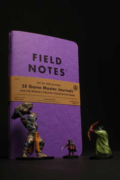 FIELD NOTES 5E Character Journal OR Game Master Journal OR Monster Journal for Dungeons and Dragons